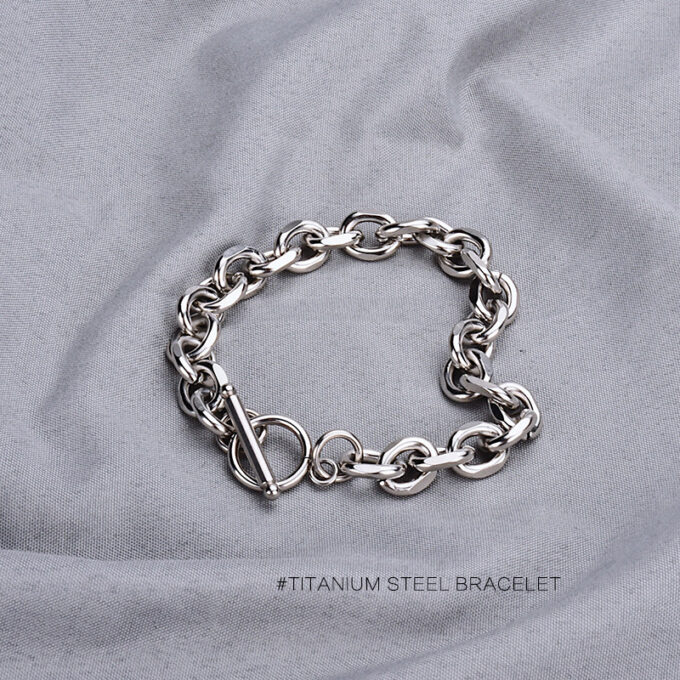 Titanium Steel OT Buckle Bracelet