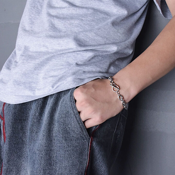 Titanium Steel OT Buckle Bracelet - Image 3