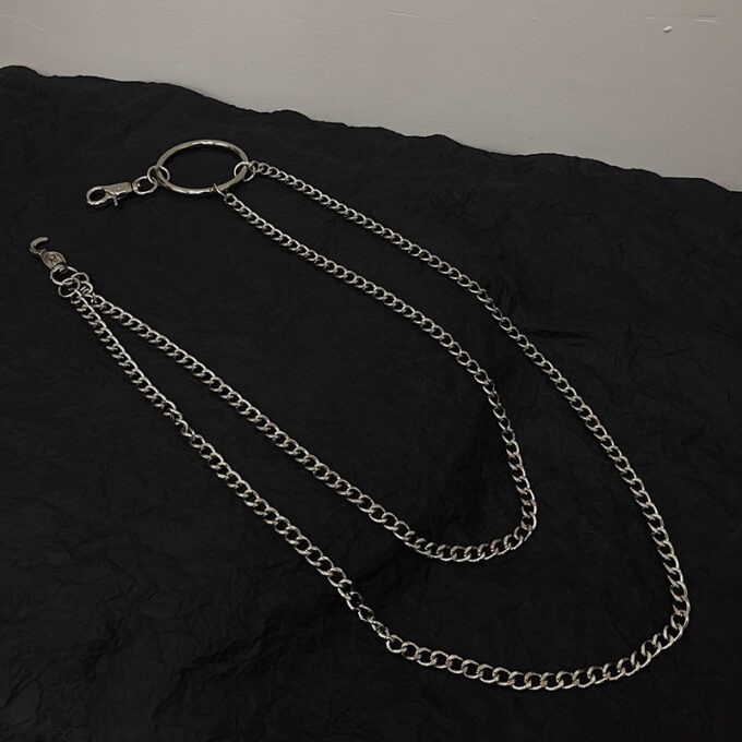 Hip-hop Punk Style Double Layer Pants Chain - Image 5