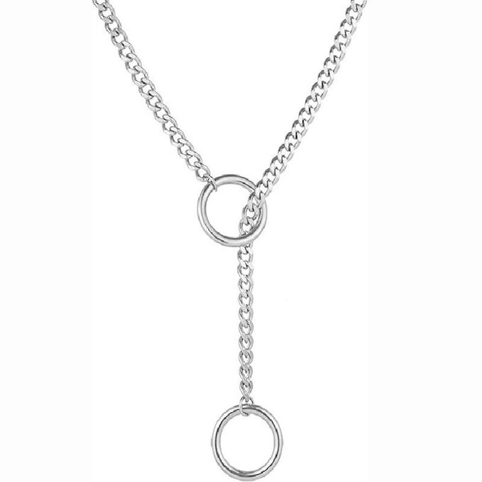 Punk Style Love Round Pendant Necklace - Image 5