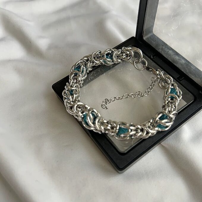 Gem Inlay Bracelet - Image 3