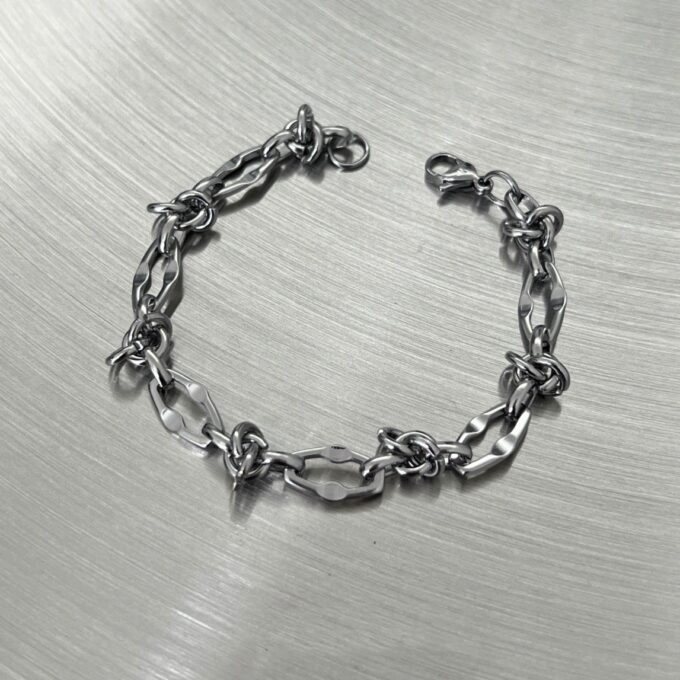Titanium Steel Knotted Necklace - Image 6