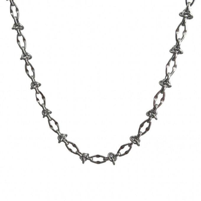 Titanium Steel Knotted Necklace - Image 5