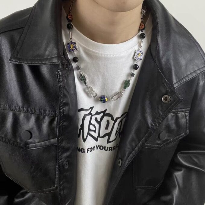 Cactus Planet Necklace