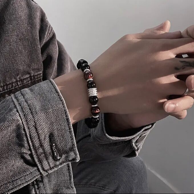 Retro Transfer Bead Bracelet