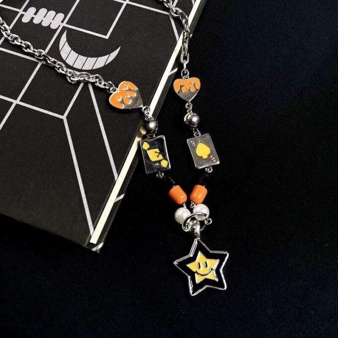 Lucky Star Stitching Necklace - Image 2