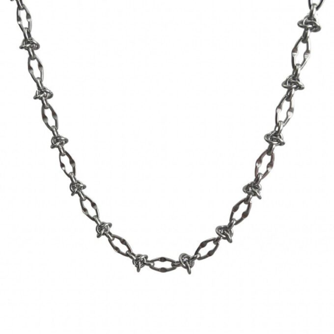 Titanium Steel Hip Hop Knotted Necklaces - Image 5