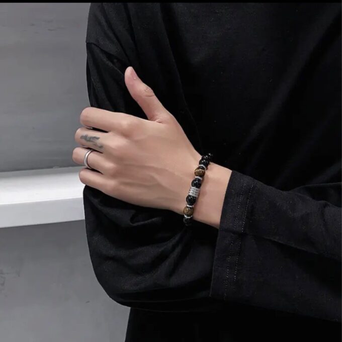 Retro Transfer Bead Bracelet - Image 2