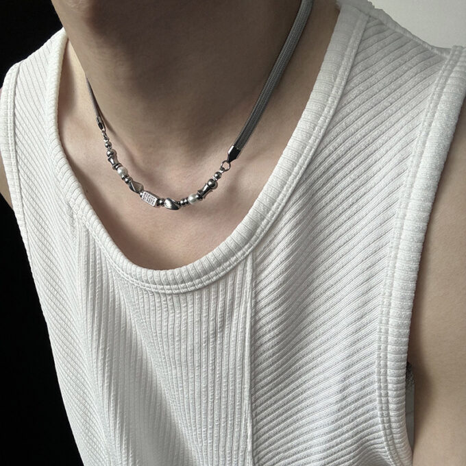 Snake Bone Necklace