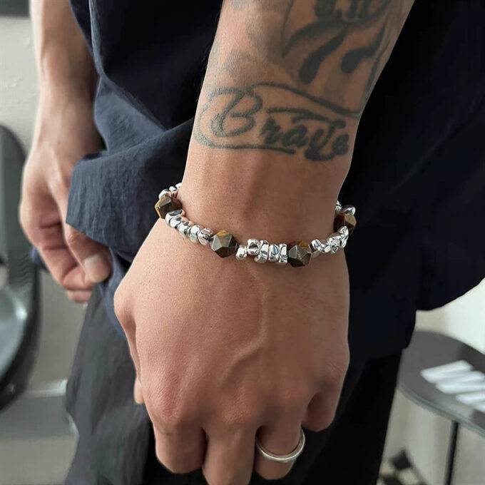 Tiger's Eye Beaded Bracelet