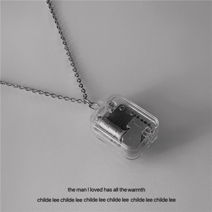 Sky City Music Box Pendant Necklace - Image 2