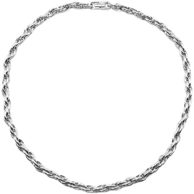 Titanium Steel Cuban Thick Chain Necklace & Bracelet - Image 5