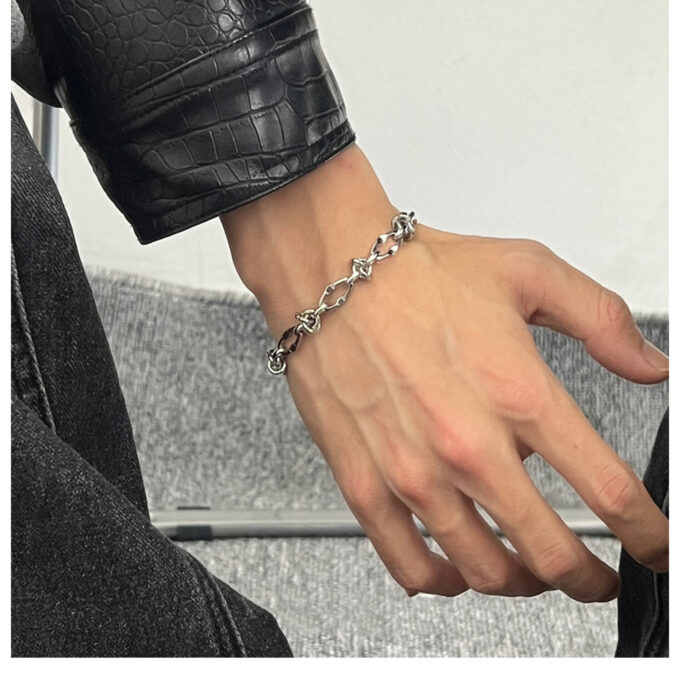 Titanium Steel Cuban Bracelet - Image 2