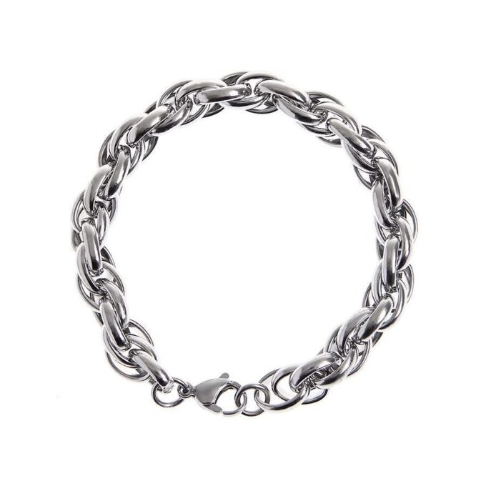 Titanium Steel Hip-hop Boys Cuban Bracelets - Image 5